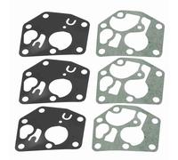 Jeffergarden Kit de Joint de Membrane de Carburateur, en Plastique, Assure les Performances du Moteur, Compatible avec les Modèles et Stratton, pour l'entretien des Petits Moteurs