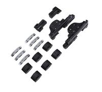 Jeffergarden Kit de Réparation de Curseur de Support de Toit Ouvrant, Matériau ABS, Ensemble de 16 Pièces pour Renegade 2015 - 2023, Remplacement Direct OE 77368445 77368446