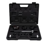 Jeffergarden Kit Emporte-pièce Knockout 6 Pièces, 1,3-5 Cm, Sans Bavure | CRV en Acier alli liquet de 19 Mm, Panneaux électriques, Boîtes de Jonction, Acier de Calibre 10, Aluminium et