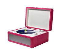 Jeffergarden Lecteur CD Portable avec qualité Sonore HiFi, Prend en Charge USB et pour Le Streaming de Musique, Idéal pour Les Amateurs de Musique n'importe où. (Pink)