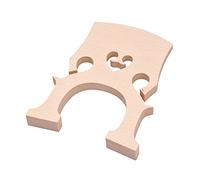 Jeffergarden Lève-cordes de Pont de Violoncelle 4/4 pour un Son Vibrant, fabriqué en Bois d'érable, de Fabrication Professionnelle, Facile à Installer, avec une Texture Serrée et une Surface Lisse,