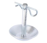 Jeffergarden Lot de 2 Chaussures de Chasse-Neige, en Acier Inoxydable, Hauteur Réglable pour ATV UTV, Performance Antidérapante avec Broches et Rondelles à Dégagement Rapide