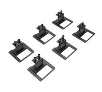 Jeffergarden Lot de 6 Joints de Matelas pour Cadre de Lit en Acier, Pinces Réglables avec clé Hexagonale, Bouchon Coulissant Antidérapant pour Cadres de Lit en Métal, Chambres d'amis, Appartements,