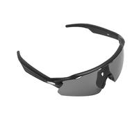 Jeffergarden Lunettes de Soleil Bluetooth, Lunettes de Sport Intelligentes avec Microphone, Haut-parleurs de Musique, Assistant Vocal, Coupe-Vent pour Le Cyclisme, la Course et Le Baseball (Black)