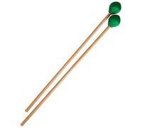 Jeffergarden Malelettes de BâTon Moyen de 2pcs avec des Maillets de Poignée de Hêtre, Instrument de Percussion pour les Amateurs, Jouer à Marimba avec un Ton Délicat (1 paire)