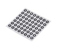 Jeffergarden Marqueurs de Scanner 3D 6 Mm de Diamètre Extérieur 3 Mm de Diamètre Intérieur Marqueurs de Points de Numérisation 3D Réflexion Diffuse Point de Suivi Optique Précis pour Scanner