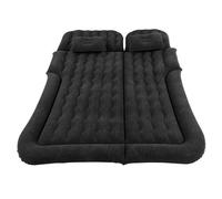 Jeffergarden Matelas Gonflable pour Voiture, Lit de Voyage Gonflable en PVC floqué, Coussin de Couchage 174 X 126 Cm avec 2 Appuie-têtes, Pompe, Sac de Rangement pour SUV, Camping, Voyages sur (BLACK)
