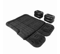 Jeffergarden Matelas Pneumatique de Voiture, Matériau de Flocage, Lit de Voyage Gonflable pour SUV et Camions, Matelas de Couchage Portable 68,5x49,6 Pouces pour Le Camping (Black)