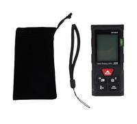 Jeffergarden Mesure avec écran LCD rétroéclairé, Précision de ± 2 Mm pour | Télémètre Portable, Calcul du Volume de Zone, Alignement du Niveau à Bulle, Conception Robuste et Anti-poussière pour les