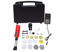Jeffergarden Meuleuse D'angle sans Fil 360 W, 5 Vitesses 12 000 Tr/min | Pour le Ponçage, la Coupe, le Polissage, Batterie au Lithium Incluse, Corps en ABS Léger, Utilisation Automobile et Pierre