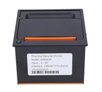 Jeffergarden Micro Imprimante Thermique, Imprimante de Reçus 58 Mm avec Interfaces RS232 TTL USB BT, pour Systèmes Embarqués MCU