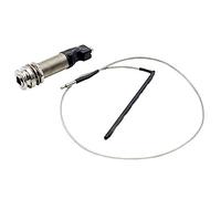 Jeffergarden Micro pour Guitare Acoustique, Micro Piézo Sous Selle, Idéal pour Guitare Folk, Jack 6,35 Mm / 0,25 Pouces, Pas Besoin de Percer un Trou, Paquet avec 1, 12 * 7,8 * 1,5 Cm, 24 G