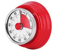 Jeffergarden Minuterie de Cuisine Ronde Magnétique, Rappel de Compte à Rebours Mécanique avec Affichage Clair pour la Cuisine, Parfaite pour les Familles et les Chefs à Domicile (#1)