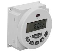 Jeffergarden Minuterie LCD Minuterie Numérique CN101A Économe en énergie 1 Minute à 168 Heures Contrôle des Interrupteurs de Prise d'équipement électrique Mural, pour Régler les Heures, avec