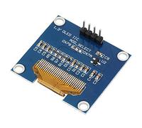 Jeffergarden Module D'affichage OLED de 1, 3 Pouce SSD1106 Interface I2C Interface 128x64 Résolution Texte Bleu pour la Fonction MP3 Appareil de santé Smart Health