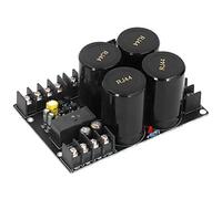 Jeffergarden Module de Redressement Filtre Alimentation Amplificateur | Double Entrée CA 34V, Puissance Nominale 500W, 4 Condensateurs de 10000UF, PCB épais de 1,6mm, Protection Retardée DC