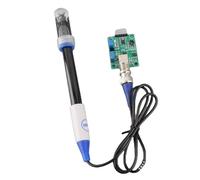 Jeffergarden Module de Sonde d'électrode PH, Capteur BNC pour la Détection de la Valeur PH en Temps Réel, Idéal pour les Aquariums et les Laboratoires