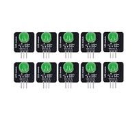 Jeffergarden Module D'entraînement LED 10 Pièces, Panneau Lumineux Décoratif pour Guirlandes de Noël, Contrôle MCU, Voyant Lumineux, Tube de Lampe, Micro-Ordinateur Monopuce 3,3 V ou 5 V (MRB050B