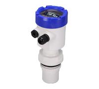 Jeffergarden Niveaumètre Ultrasonique 0 à 5 M écran LCD Sortie 4 à 20 MA | Boîtier ABS, Précision ±2 Mm, Filtrage Numérique, pour le Traitement de L'eau et les Stations de Pompage, Interface M20 à