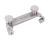 Jeffergarden Outil de Cisaillement Automatique à Angle Fixe, Robuste, soigné et élégant, Taille Compacte, Angle Réglable, fixé à 40 Mm, Acier Inoxydable, pour l'affûtage des Lames de Coupe du Cuir