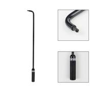 Jeffergarden Outil de Réglage de Vis de Pilotes de Carburateur, Construction Métallique, Tête Coudée à 110 Degrés, Longueur de 16,49 Pouces pour Motoneige ATV UTV