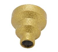 Jeffergarden Ouvre-trou Conique à Particules de Diamant, Tige M10, Foret Multicouche pour Béton et Carrelage, Rapide et Précis pour les Professionnels