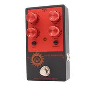 Jeffergarden Pédale D'overdrive de Basse avec étage de Gain JFET CMOS, Contrôle de Mélange et Commutateur Mid Boost pour des Sons de Basse électrique Dynamiques en Performance Live
