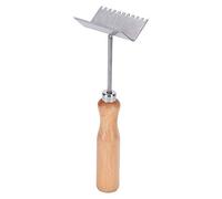 Jeffergarden Pelle Apiculteur, Outil en Acier Inoxydable pour Gratter la Cire, Extracteur d'abeilles Efficace pour Les Apiculteurs, Idéal pour l'entretien et Le Nettoyage de la Ruche