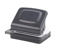 Jeffergarden Perforatrice 6 Trous, Diamètre de Trou 5,5 Mm, Profondeur D’alimentation 6 Mm, pour Feuilles Volantes avec Poteaux de Positionnement et Règle, pour Cahier A4 A5 B5 et Journal