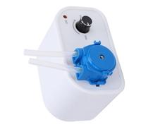 Jeffergarden Petite Pompe à Dosage, Vitesse Réglable Facile 12 V Petite Pompe Péristaltique pour le Laboratoire de Recherche Scientifique