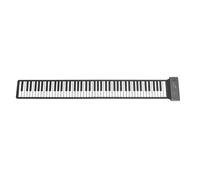 Jeffergarden Piano Enroulable, Clavier Portable en Silicone Flexible, Instrument à Main à 88 Touches avec 128 Tonalités pour Débutants et éducation Musicale