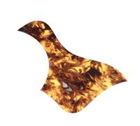 Jeffergarden Pickguard de Guitare, Plaque à Gratter en PVC Auto-adhésive, Coque de Tortue de 41 Pouces, Installation Facile pour Guitares Acoustiques (Forme d'oiseau)