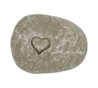 Jeffergarden Pierre Commémorative de Jardin pour Animaux de Compagnie, Pierre Commémorative de Jardin, Tombale Personnalisée pour Chat, Plaque pour Chien, en Plein Air (Love Stone Moss Couleur)