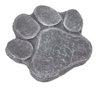 Jeffergarden Pierre commémorative empreinte de patte de chien, lettrage à faire soi-même, marqueur funéraire, monument pour animau