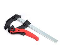 Jeffergarden Pince à Levier à Action Rapide, Pince F en Plastique, Acier et Caoutchouc, de Fixation Réglable pour le Travail du Bois, Accessoires de Charpentier