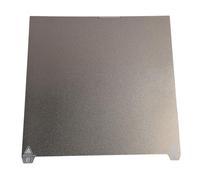 Jeffergarden Plaque de Construction PEI PEO 370 X 370 Mm, Lit D' Double Face texturé et Lisse pour Imprimante 3D K2 PLUS avec Forte Adhérence et Retrait Facile du Modèle