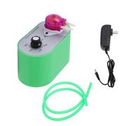 Jeffergarden Pompe Péristaltique à Faible Pulsation avec Contrôle de Vitesse Variable, Petite Pompe Réglable pour Usage Domestique et en Laboratoire (Prise UE)