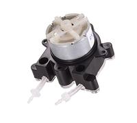Jeffergarden Pompe Péristaltique Auto-amorçage DC 6V Petite Dose à Faible Flux Pompe de Dosage Liquide pour le Laboratoire D'aquarium avec Réduction Planétaire Transmission (1 mmx3 mm)