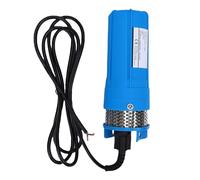 Jeffergarden Pompe Solaire Submersible pour Puits Profond 96W 1,7GPM 70m de Hauteur D'immersion avec Cordon D'alimentation de Filtre en Acier Inoxydable pour Irrigation des Puits (DC24V)