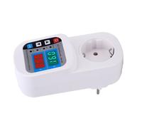 Jeffergarden Protecteur de Surtension Réglable 130-300V avec écran LCD, Protection Contre Les sous-tensions pour Réfrigérateur, Machine à Laver AC, TV 16A 1875W