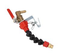 Jeffergarden Pulvérisateur d'eau Universel, Système de Brumisation, Buse de Dépoussiérage pour Machine de Découpe, Acier Inoxydable, Haute efficacité