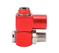 Jeffergarden Raccord D'air comprimé 1/4in NPT, Connecteur 360 Degrés sans