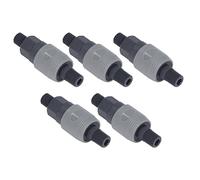 Jeffergarden Raccord Rapide Autobloquant, Raccord Rapide en PVC avec Résistance à Haute Pression pour Les Applications de Machines et Automobiles (SM+PM-20)