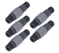 Jeffergarden Raccord Rapide Autobloquant, Raccord Rapide en PVC avec Résistance à Haute Pression pour Les Applications de Machines et Automobiles (SM+PM-40)