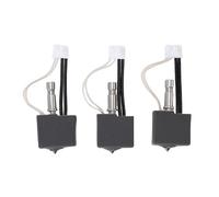 Jeffergarden Remplacement du Kit HoLend de 3 PCS pour L'imprimante 3D S1 avec une Buse de 0,2 Mm 0,4 Mm de 0,6 Mm Toute la Tête D'impression D'extrudeuse Métallique 320 ℃