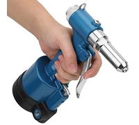 Jeffergarden RivetAir Riveteuse Outil de Rivetage Pneumatique Rivet Aveugle Pneumatique avec Forte Force de Traction pour Clous en Aluminium, Fer et Acier Inoxydable, Conception Plus Économe en