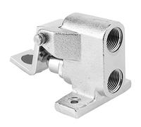 Jeffergarden Robinet en Cuivre fileté 1/2, Pièces de Robinet, Valve à Genou, Double Valve à Genou, Levier Unique, Température, Supérieur à (Clapet de pied mono-température)