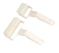 Jeffergarden Rouleau Docker à Pain en Treillis de Pâte, Crée un Treillis, Portable et Pratique, Excellente Option, Matériau ABS Robuste et Favorise une Bonne santé, pour Pizza, Pâtisseries, (S et L)