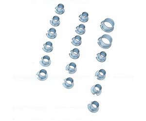 Jeffergarden Roulements de Marchepied, Bagues de Support de Moteur en Acier, Ensemble de Remplacement de 18 Pièces pour Super Duty Expedition Navigator 2007 à 2020 pour la Réparation de Marchepieds