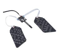 Jeffergarden Sac à Dos LED avec écran Oculaire Programmable, Affichage coloré Personnalisable alimenté par USB pour Les Fêtes, Les Rassemblements et Les Festivals